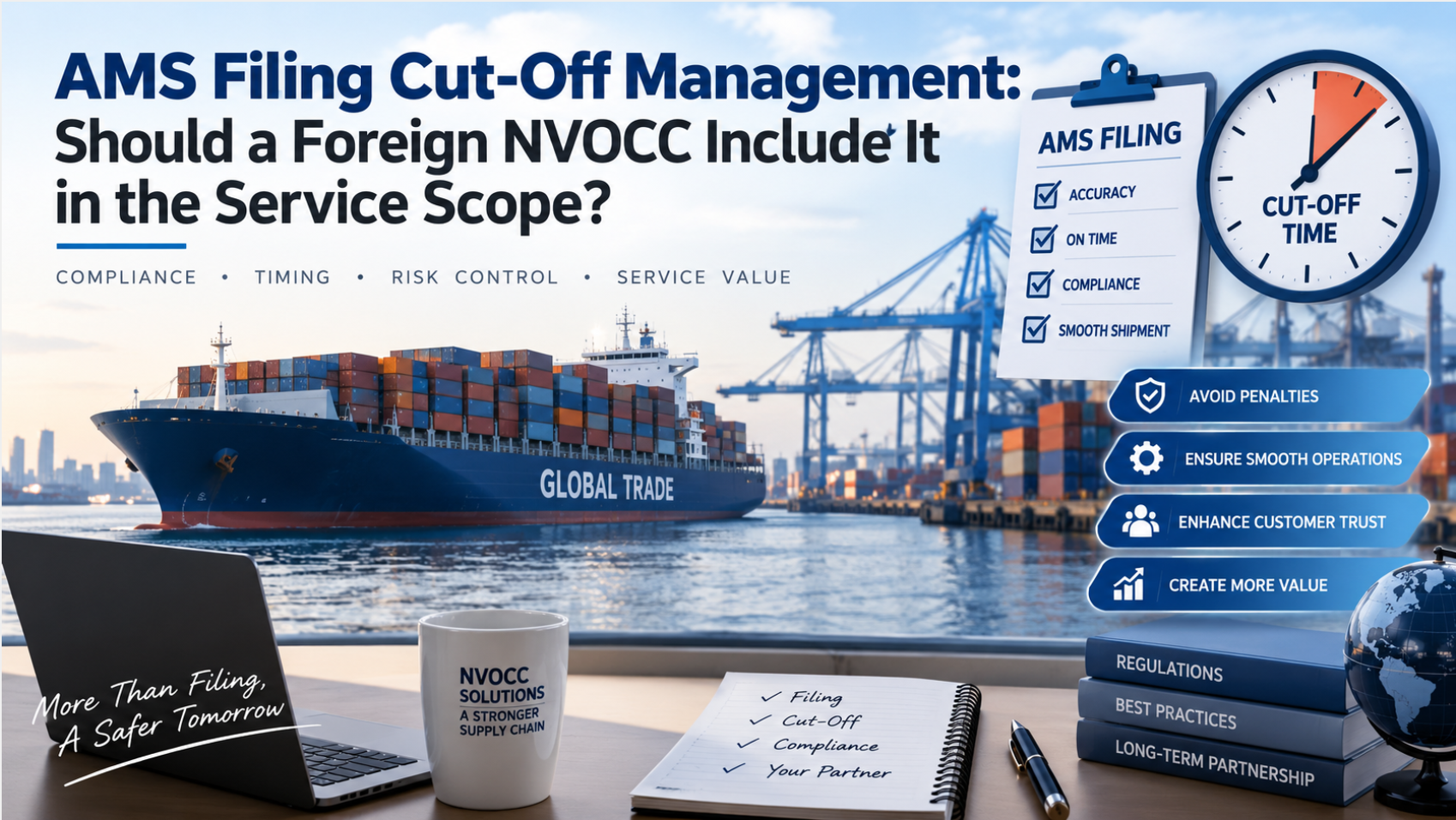 AMS Filing Cut-Off Management: Should a Foreign NVOCC Include It in the Service Scope?