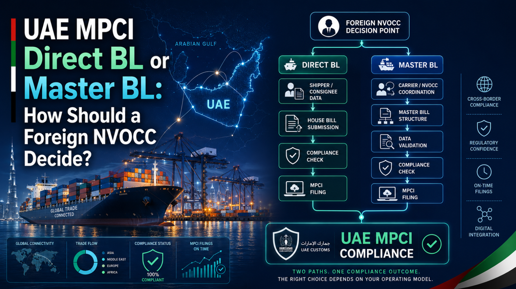 UAE MPCI Direct BL or Master BL: How Should a Foreign NVOCC Decide?